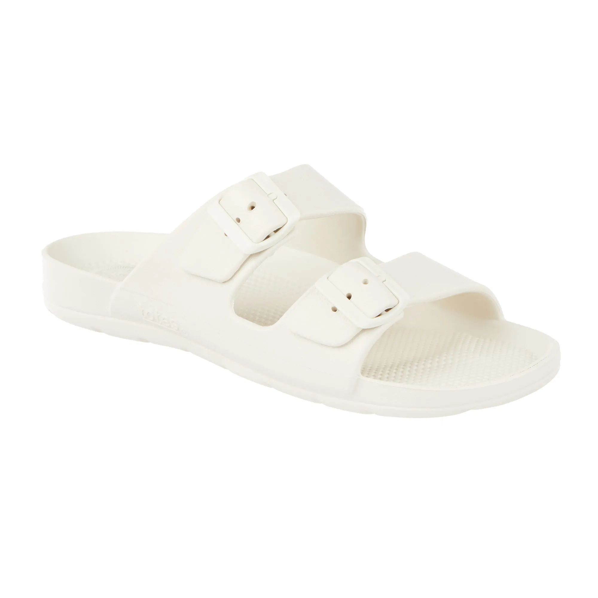 Women's Double Buckle Adjustable Slide with Everywear®