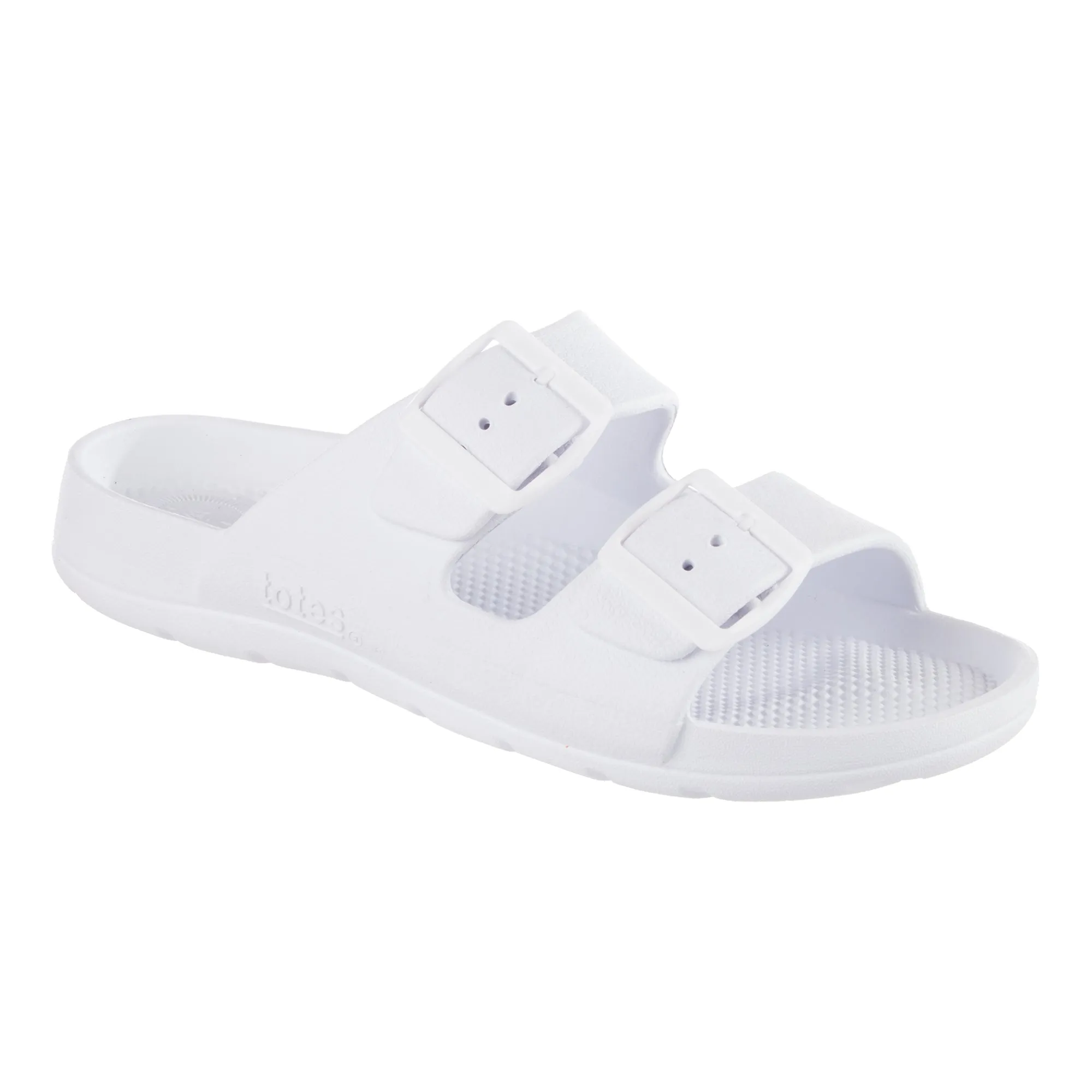 Women's Double Buckle Adjustable Slide with Everywear®