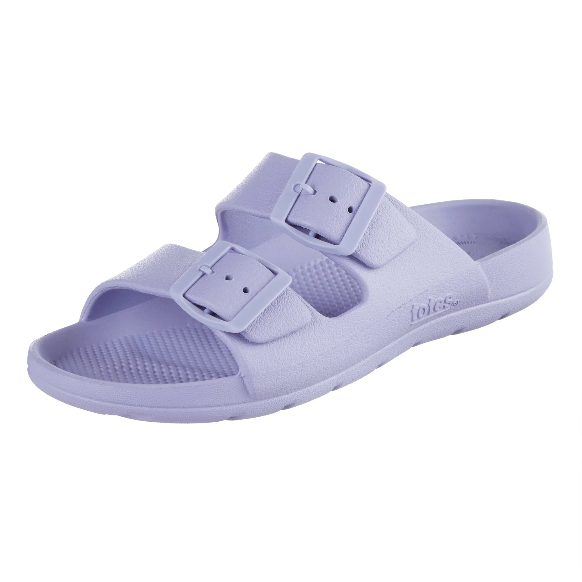 Women's Double Buckle Adjustable Slide with Everywear®