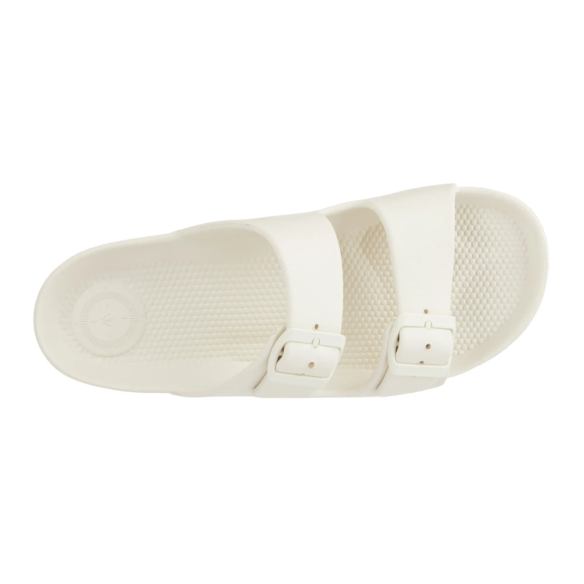 Women's Double Buckle Adjustable Slide with Everywear®